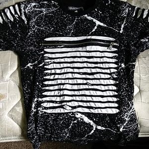 Switch // Black and white splatter